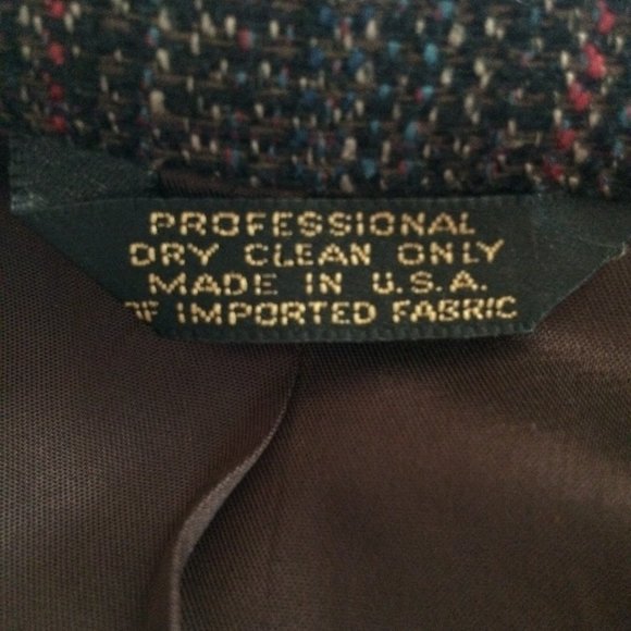 Corbin Jacobson Vintage brown blazer 44R - Picture 8 of 9